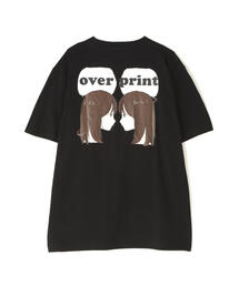 over print（オーバープリント）の「overprint/オーバープリント/each other Tee (dark brown)（Tシャツ/カットソー）」