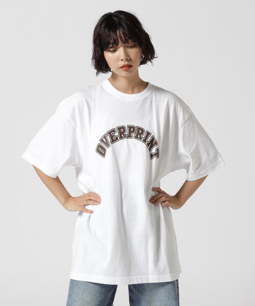 over print(オーバープリント)の「overprint/オーバープリント/each other Tee (dark brown)(Tシャツ/カットソー・レディース・ブラック/ホワイト・XL/M/L/S)」の15枚目の写真