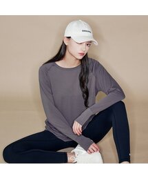 [SWT21001-02] ムーブライトTシャツアッシュチャコール