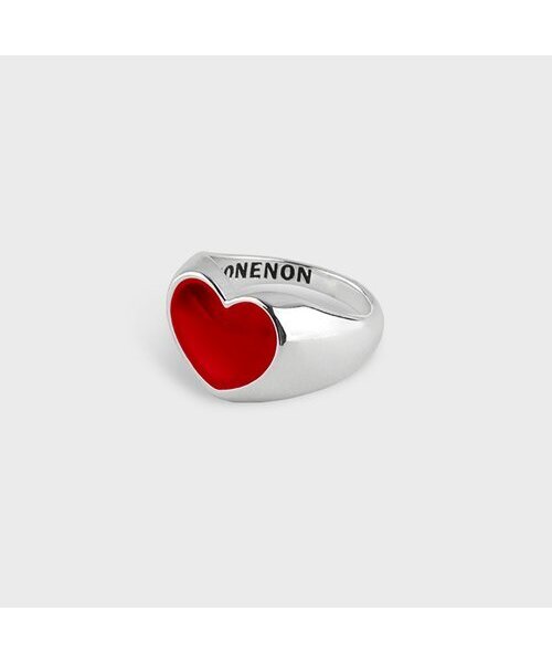 NONENON（ノンノン）の「RED LOVE RNG（リング・レディース・その他・SMALL/MEDIUM/LARGE）」の2枚目の写真