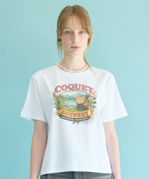 COQUET（コケット）の「Baby Lesser Forest T-Shirt White（Tシャツ/カットソー）」