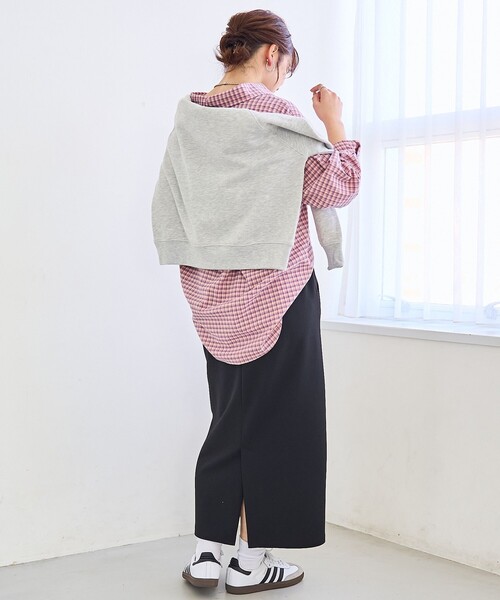 coen（コーエン）の「イージービューティーナロースカート（スカート・レディース・ブラック/ダークグレー/ライトグレー・S/L/M）」の15枚目の写真