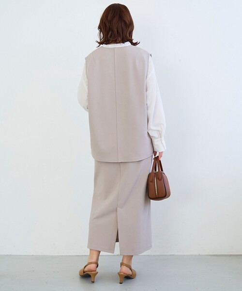 coen（コーエン）の「イージービューティーナロースカート（スカート・レディース・ブラック/ダークグレー/ライトグレー・S/L/M）」の20枚目の写真