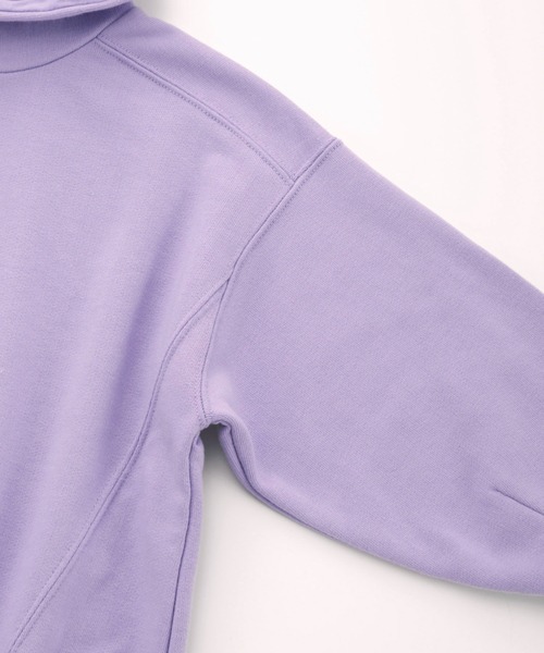 Ocean&Ground(オーシャン&グラウンド)の「パズルワイドパーカー(パーカー・キッズ・ライトパープル/ブルー/オフホワイト・80/90/95/100/110)」の6枚目の写真