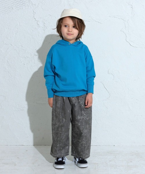 Ocean&Ground(オーシャン&グラウンド)の「パズルワイドパーカー(パーカー・キッズ・ライトパープル/ブルー/オフホワイト・80/90/95/100/110)」の9枚目の写真