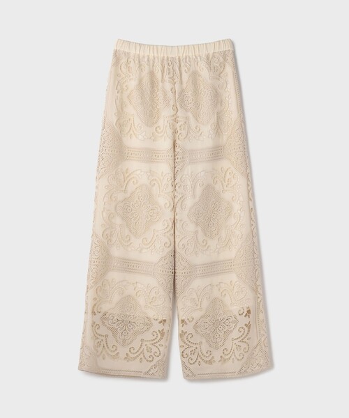 Diagram（ダイアグラム）の「パネル刺繍パンツ（その他パンツ・レディース・ブラック/キナリ・36）」の13枚目の写真