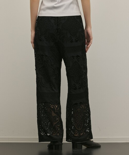 Diagram（ダイアグラム）の「パネル刺繍パンツ（その他パンツ・レディース・ブラック/キナリ・36）」の16枚目の写真