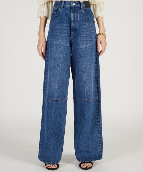 PRANK PROJECT(プランクプロジェクト)の「【2026Spring Pre-Order】ストレートデニムパンツ / Straight Denim Pants(デニムパンツ・レディース・ブルー/ブラック/ベージュ・36/38)」の10枚目の写真