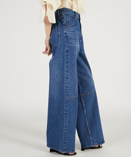PRANK PROJECT(プランクプロジェクト)の「【2026Spring Pre-Order】ストレートデニムパンツ / Straight Denim Pants(デニムパンツ・レディース・ブルー/ブラック/ベージュ・36/38)」の13枚目の写真