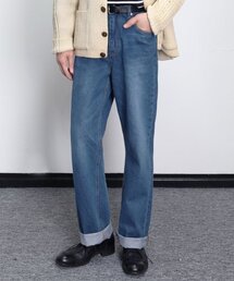 MODIFIED（モディファイド）の「Blue green washed denim（デニムパンツ）」