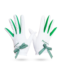 PERSONNE（ペルソン）の「エリスリボン両手用女性ゴルフグローブ（スポーツグッズ）」