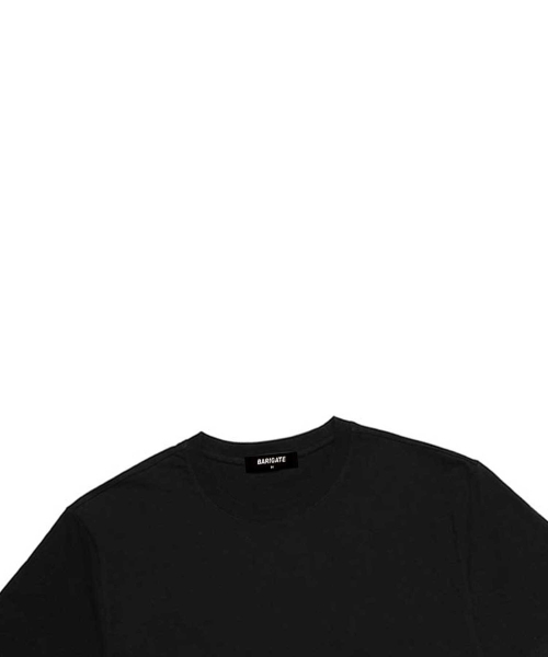 BARIGATE(バリゲート)の「B-GATE スモールロゴオーバーサイズ半袖Tシャツ (BS023) ブラック/イエロー(Tシャツ/カットソー・レディース・その他・SMALL/MEDIUM/LARGE/X-LARGE/XX-LARGE)」の4枚目の写真
