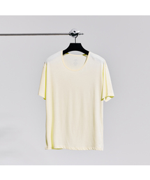 UNDER HALF T-SHIRT_CREAM