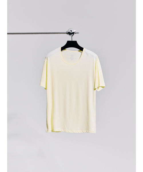 GOZER（ゴーザー）の「UNDER HALF T-SHIRT_CREAM（Tシャツ/カットソー・メンズ・アイボリー・SMALL/MEDIUM/LARGE/X-LARGE）」の7枚目の写真