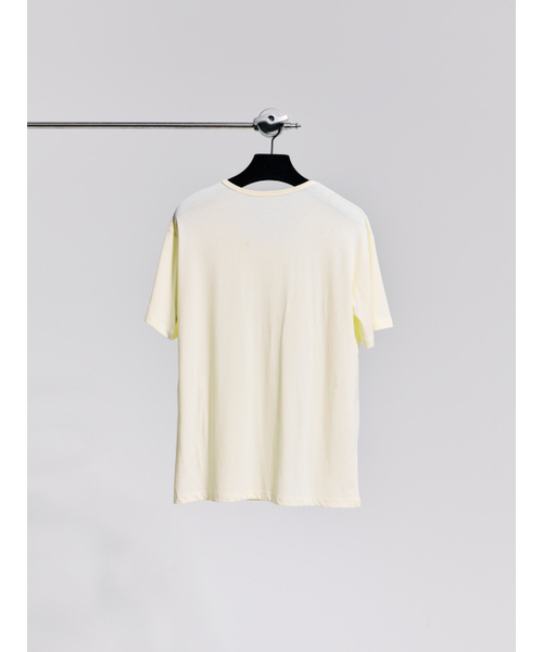 GOZER（ゴーザー）の「UNDER HALF T-SHIRT_CREAM（Tシャツ/カットソー・メンズ・アイボリー・SMALL/MEDIUM/LARGE/X-LARGE）」の8枚目の写真