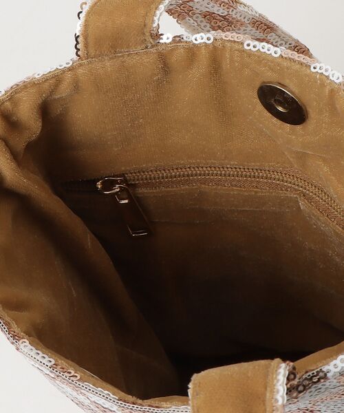 MASSIVE STORE(マッシブストア)の「【Swaraj/スワラージ】スパンコールTOTE(トートバッグ・メンズ・ブラック/ゴールド/シルバー系その他/ゴールド系その他・FREE)」の10枚目の写真