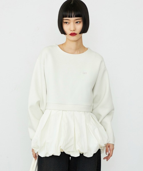 【NEW】リー（Lee）/バルーンスウェット ダンボールニット Lee/リー バルーンスウェット ダンボールニット（スウェット）｜Lee