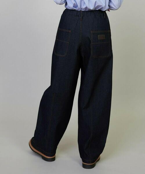 FRAPBOIS（フラボア）の「モーメントデニム デニムパンツ（その他パンツ・レディース・ネイビー/サックスブルー・0/1/2/3）」の4枚目の写真