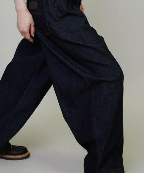 FRAPBOIS（フラボア）の「モーメントデニム デニムパンツ（その他パンツ・レディース・ネイビー/サックスブルー・0/1/2/3）」の13枚目の写真