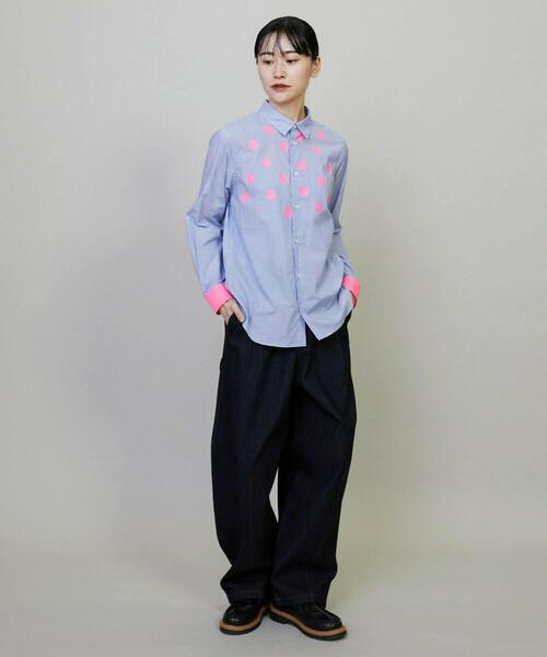 FRAPBOIS（フラボア）の「モーメントデニム デニムパンツ（その他パンツ・レディース・ネイビー/サックスブルー・0/1/2/3）」の17枚目の写真