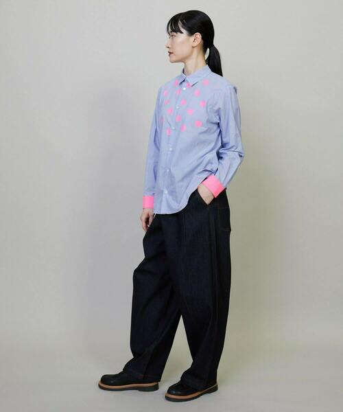 FRAPBOIS（フラボア）の「モーメントデニム デニムパンツ（その他パンツ・レディース・ネイビー/サックスブルー・0/1/2/3）」の18枚目の写真