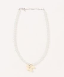 PAGEBOY | フラワービーズネックレス(ネックレス)