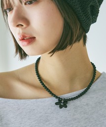 PAGEBOY | フラワービーズネックレス(ネックレス)