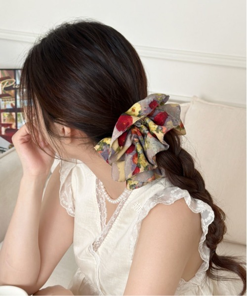 Port(ポート)の「【 Port / ポート 】 フラワーアート シュシュ_(シュシュ・レディース・その他/その他1/その他2・FREE)」の7枚目の写真