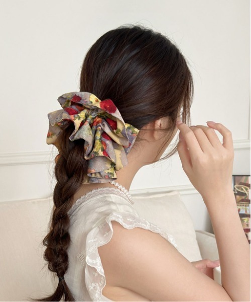 Port(ポート)の「【 Port / ポート 】 フラワーアート シュシュ_(シュシュ・レディース・その他/その他1/その他2・FREE)」の8枚目の写真