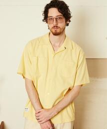 schott（ショット）の「Schott ショット HV PLAIN WORK SHIRT ヘンプビスコース プレーン ワークシャツ（シャツ/ブラウス）」