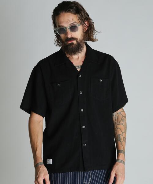 Schott/ショット/HV PLAIN WORK SHIRT/ヘンプビスコース プレーン