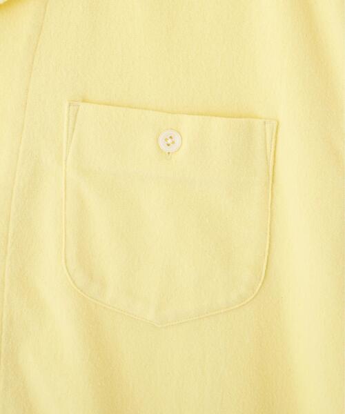 schott（ショット）の「Schott/ショット/HV PLAIN WORK SHIRT/ヘンプビスコース プレーン ワークシャツ（シャツ/ブラウス・メンズ・ベージュ/イエロー/ブラック・M/L/XL/2XL）」の18枚目の写真