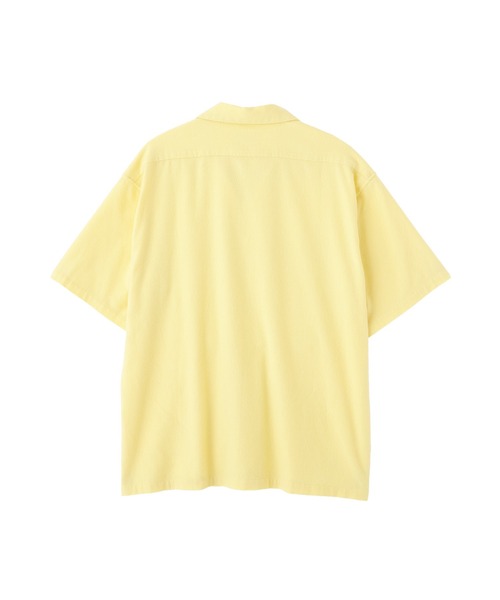 schott（ショット）の「Schott/ショット/HV PLAIN WORK SHIRT/ヘンプビスコース プレーン ワークシャツ（シャツ/ブラウス・メンズ・ベージュ/イエロー/ブラック・M/L/XL/2XL）」の15枚目の写真