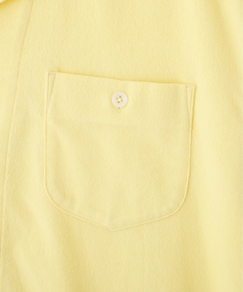 schott（ショット）の「Schott/ショット/HV PLAIN WORK SHIRT/ヘンプビスコース プレーン ワークシャツ（シャツ/ブラウス・メンズ・ベージュ/イエロー/ブラック・M/L/XL/2XL）」の18枚目の写真