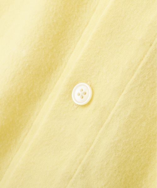 schott（ショット）の「Schott/ショット/HV PLAIN WORK SHIRT/ヘンプビスコース プレーン ワークシャツ（シャツ/ブラウス・メンズ・ベージュ/イエロー/ブラック・M/L/XL/2XL）」の20枚目の写真
