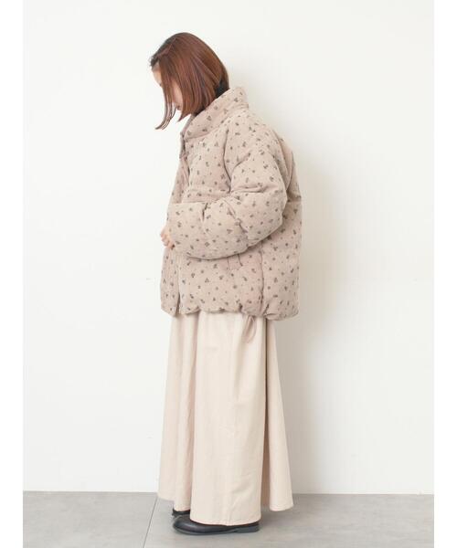 Samansa Mos2（サマンサ モスモス）の「柄アソートコーディロイブルゾン（ブルゾン・レディース・オフホワイト/ミント/ネイビー/ベージュ・F）」の21枚目の写真