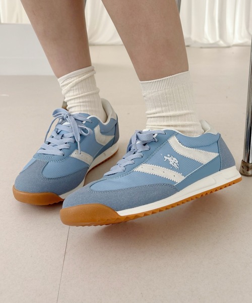 U.S. POLO ASSN.(ユーエスポロアッスン)の「【U.S. POLO ASSN.】クラシック ローカット 配色 レトロ風 スニーカー(スニーカー・レディース・ブラック×ホワイト/ホワイト×ネイビー/ホワイト×ブルー/グリーン系その他・22.5/23/23.5/24/24.5)」の20枚目の写真