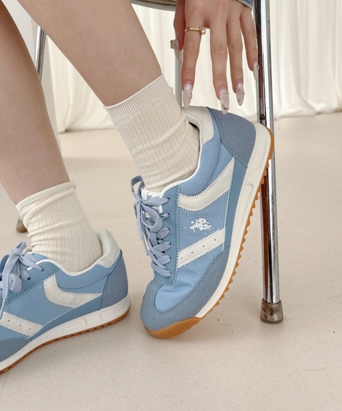U.S. POLO ASSN.(ユーエスポロアッスン)の「【U.S. POLO ASSN.】クラシック ローカット 配色 レトロ風 スニーカー(スニーカー・レディース・ブラック×ホワイト/ホワイト×ネイビー/ホワイト×ブルー/グリーン系その他・22.5/23/23.5/24/24.5)」の6枚目の写真