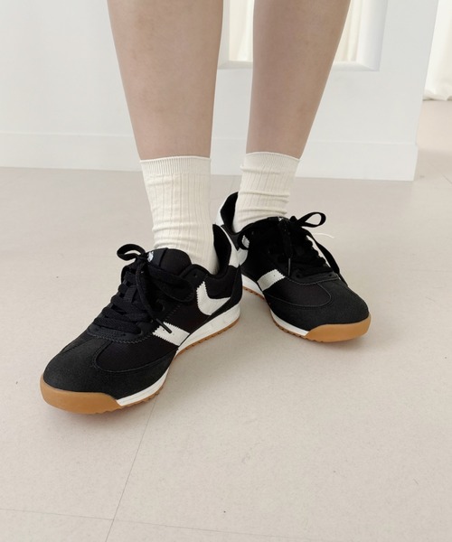 U.S. POLO ASSN.(ユーエスポロアッスン)の「【U.S. POLO ASSN.】クラシック ローカット 配色 レトロ風 スニーカー(スニーカー・レディース・ブラック×ホワイト/ホワイト×ネイビー/ホワイト×ブルー/グリーン系その他・22.5/23/23.5/24/24.5)」の8枚目の写真