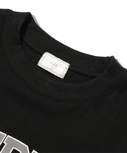 THE MILE（ザマイル）の「MILE DEPT  SWEAT MTM [BLACK]（スウェット・メンズ・その他・L/M/S/XL）」の2枚目の写真