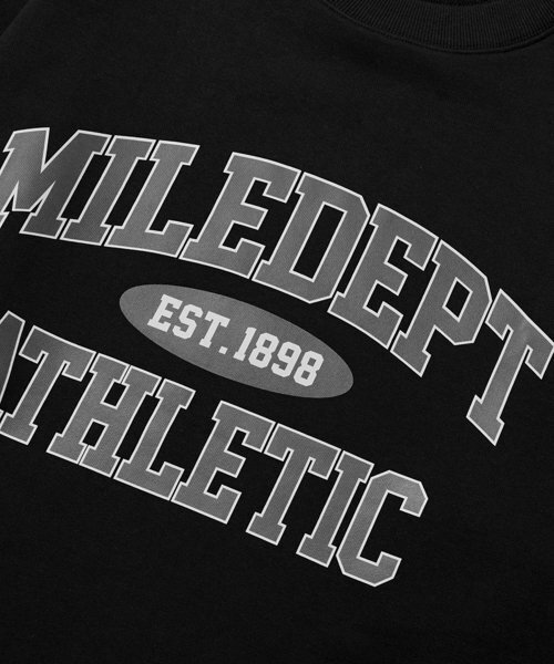 THE MILE（ザマイル）の「MILE DEPT  SWEAT MTM [BLACK]（スウェット・メンズ・その他・L/M/S/XL）」の3枚目の写真