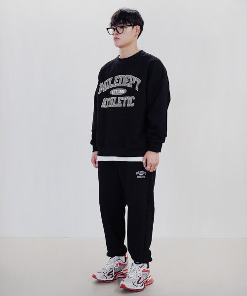 THE MILE（ザマイル）の「MILE DEPT  SWEAT MTM [BLACK]（スウェット・メンズ・その他・L/M/S/XL）」の5枚目の写真