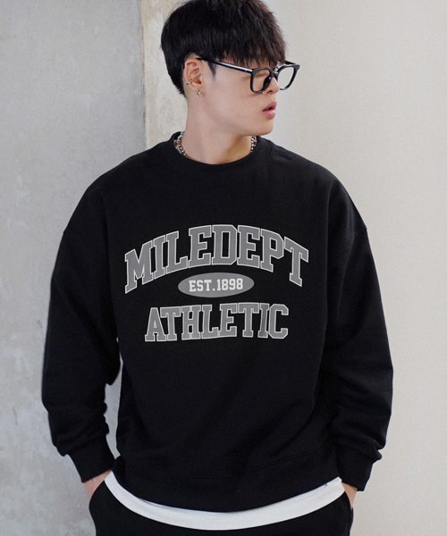 THE MILE（ザマイル）の「MILE DEPT  SWEAT MTM [BLACK]（スウェット・メンズ・その他・L/M/S/XL）」の7枚目の写真
