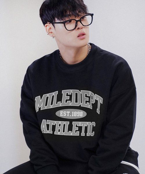 THE MILE（ザマイル）の「MILE DEPT  SWEAT MTM [BLACK]（スウェット・メンズ・その他・L/M/S/XL）」の8枚目の写真