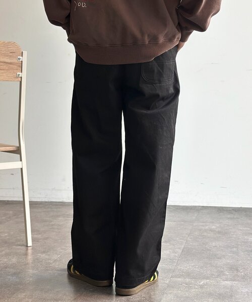 CPCM（シーピーシーエム）の「古着ライクペイントワイドパンツ（その他パンツ・メンズ・ブルー/ベージュ/ブラック・LARGE/MEDIUM）」の22枚目の写真