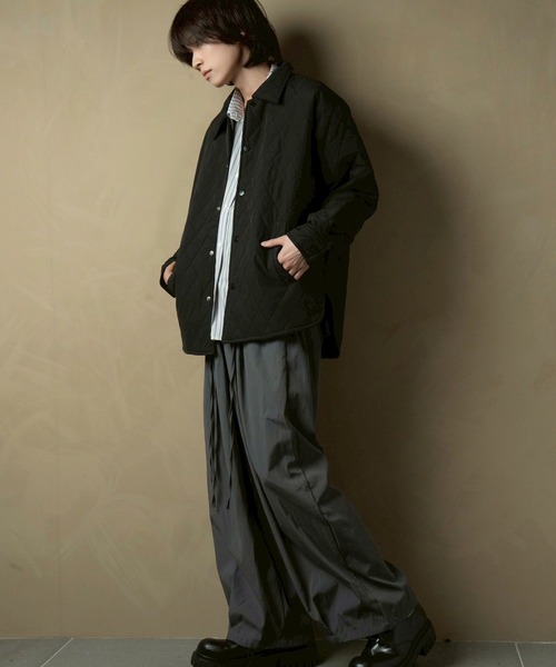 primula(プリムラ)の「2way ワイドスラックス(スラックス・メンズ・グレー・XL/L/M)」の3枚目の写真