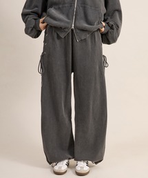 apres jour mignon | サイドレースアップスウェットパンツ(その他パンツ)