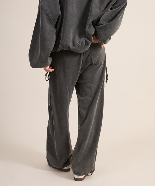 apres jour mignon（アプレジュールミニョン）の「サイドレースアップスウェットパンツ（その他パンツ・レディース・ネイビー/杢グレー/ブラック・LARGE/SMALL/MEDIUM）」の12枚目の写真