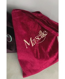 marjour | VELOUR LOGO TOTE BAG(トートバッグ)