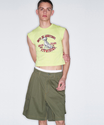 FROM ARLES（フロムアルル）の「90SヴィンテージグラフィックTシャツダルメシアン / GREEN (ウィメンズ)（Tシャツ/カットソー）」